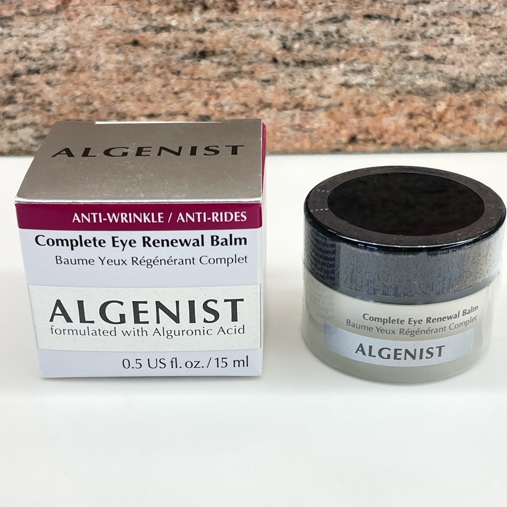 Algenist Complete Eye Renewal Balm Anti Wrinkle Cream 0.5 oz 15ml~NIB Sealed